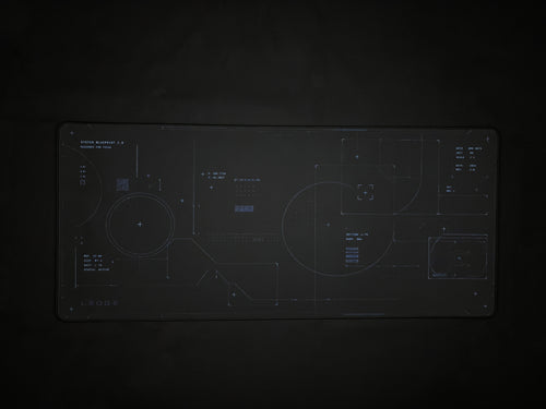 BLUEPRINT 00 Desk Mat